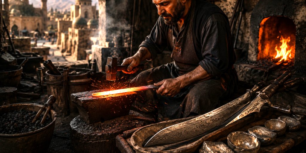 Damascus Wootz Steel