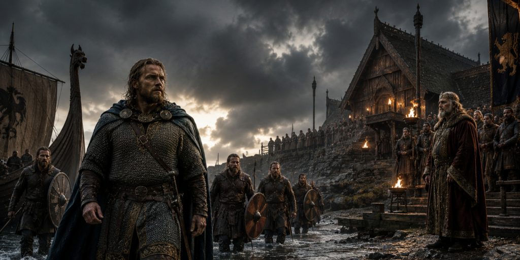 Beowulf arrives in Denmark
