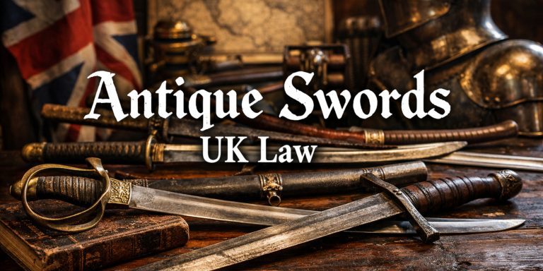 Antique Swords - UK Law