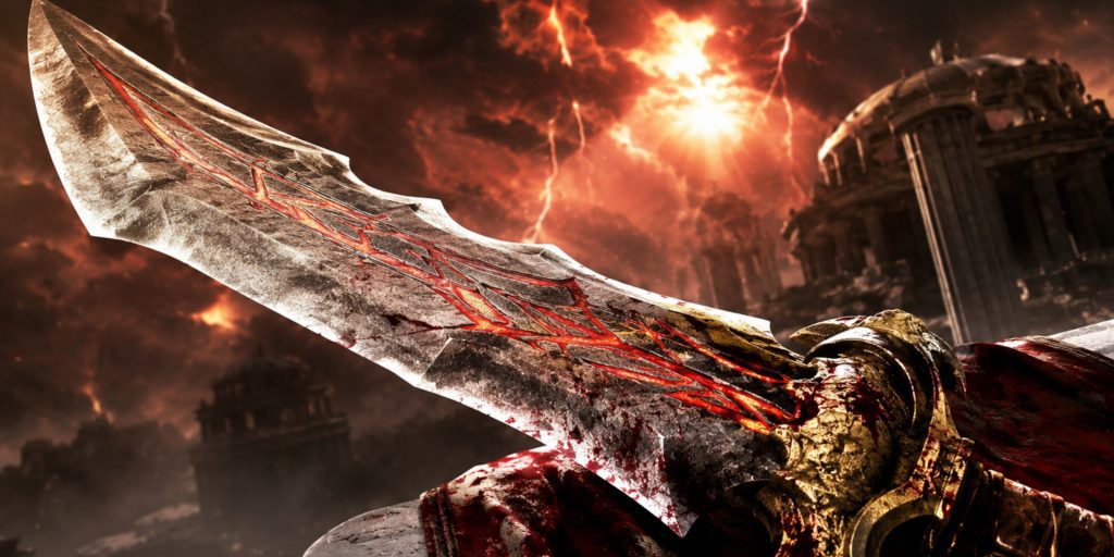 Blade of Olympus from the Gods of War series