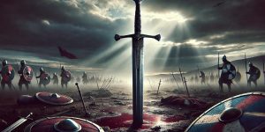 The Claymore in a battlefield