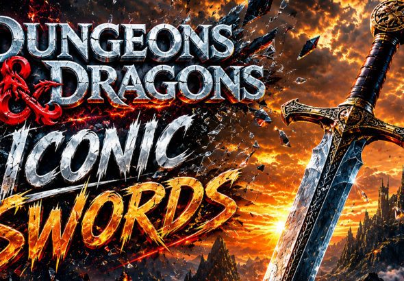 Iconic Swords from D&D