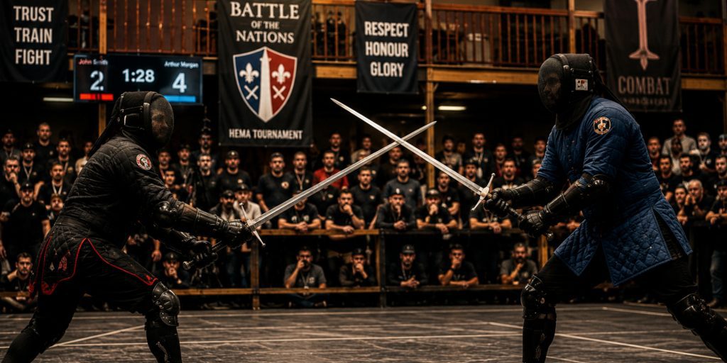 HEMA Longsword fight