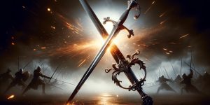 Rapier vs Broadsword battle