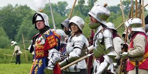 Battle of Tewskebury re-enactment and fayre
