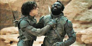 Dune Swordfight with Timothee Chalemet