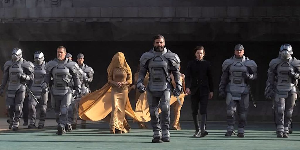 house atreides arrive dune Arrakis