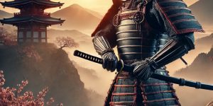 Samurai with Katana