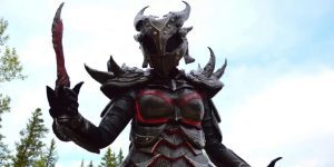 Skyrim Daedric armour - Dorothy Thicket