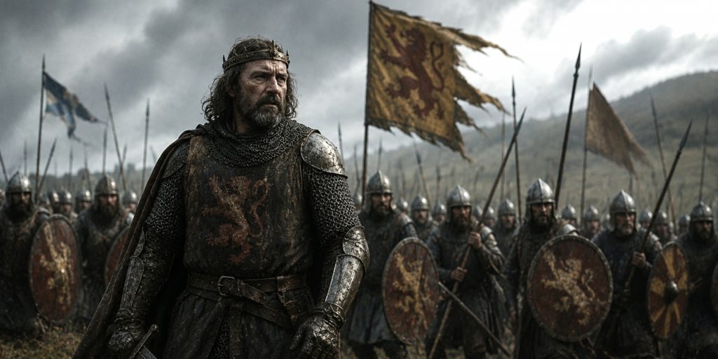 Robert the Bruce at Loudoun Hil