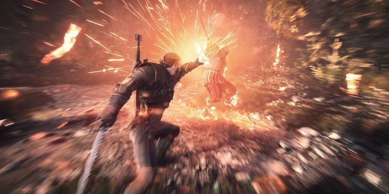 Witcher 3 combat