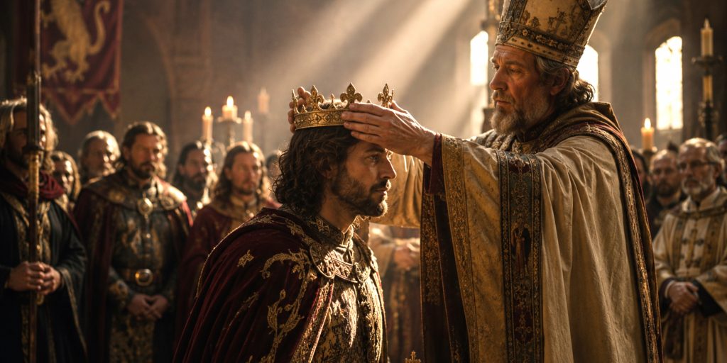 Athelstan crowning ceremony