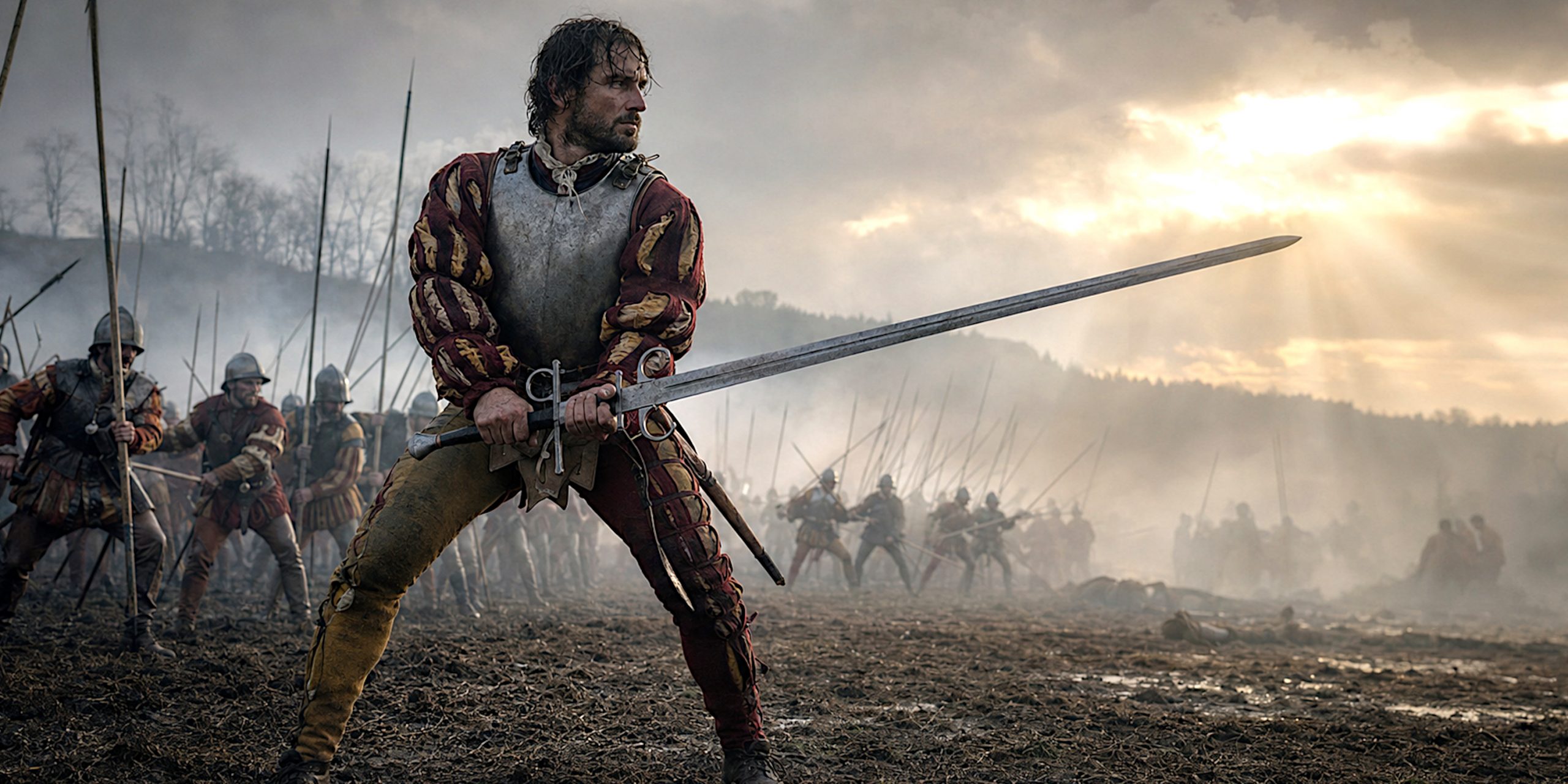 Landsknecht wielding a Zweihänder
