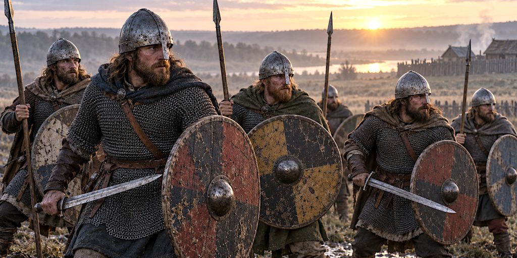 Mail, shields and early medieval weapons