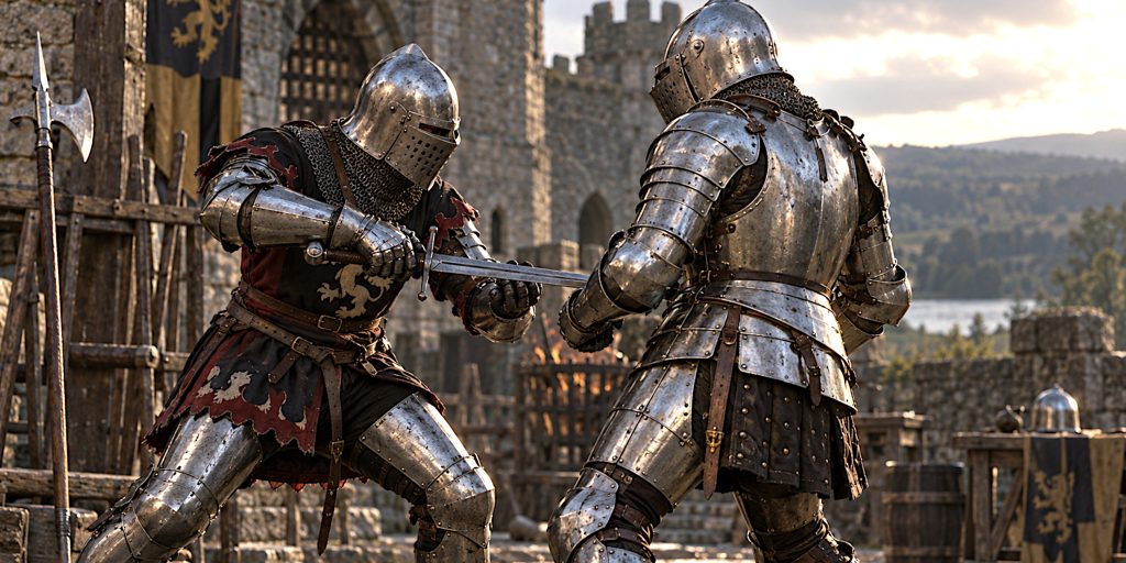 Plate armour and close combat