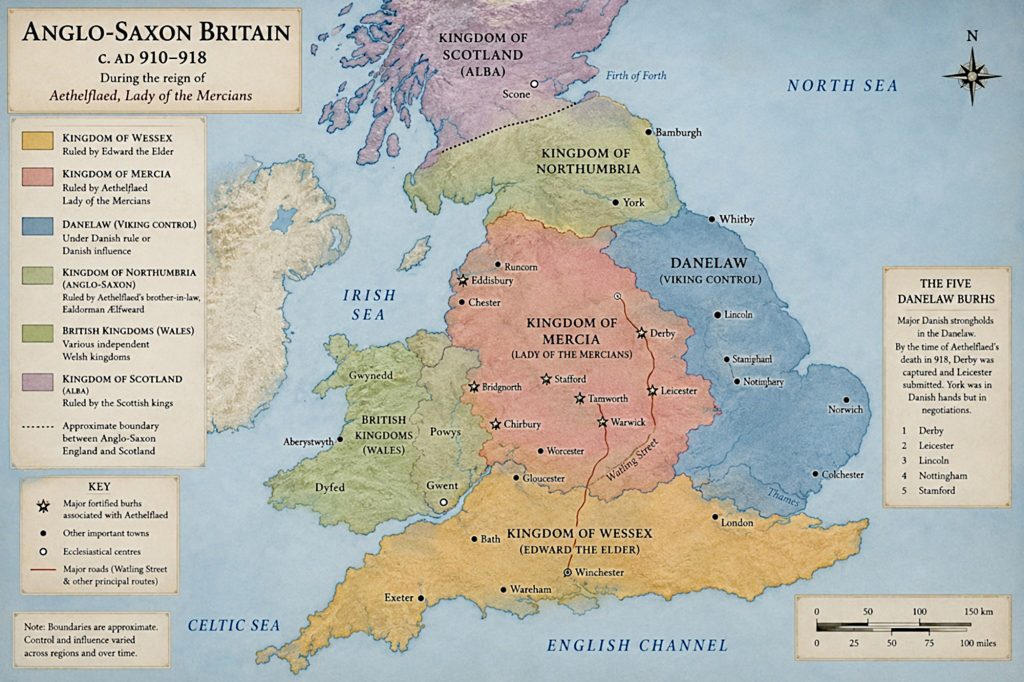 Anglo Saxon Britain - 910