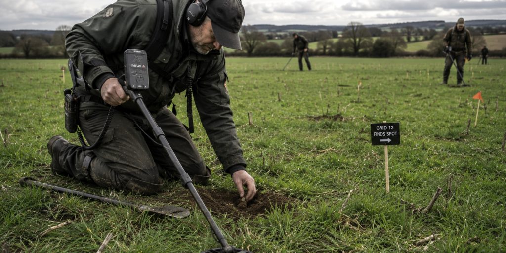 battlefie;d metal detecting survey