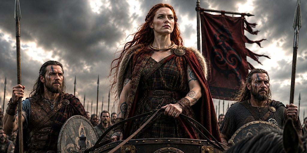 Boudicca on Chariot