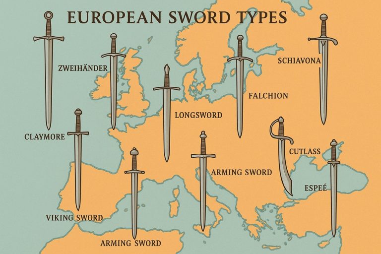 European Sword Types: A Comprehensive Guide - Seven Swords