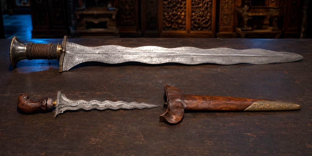 The Indonesian keris and Moro kris