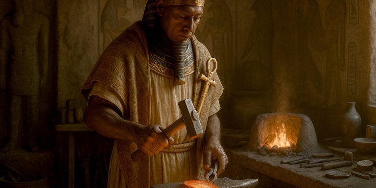 Ptah, Egyptian god of the forge