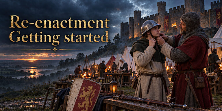 Historical Re-enactment for Beginners: Gear, Groups and Your First Event
