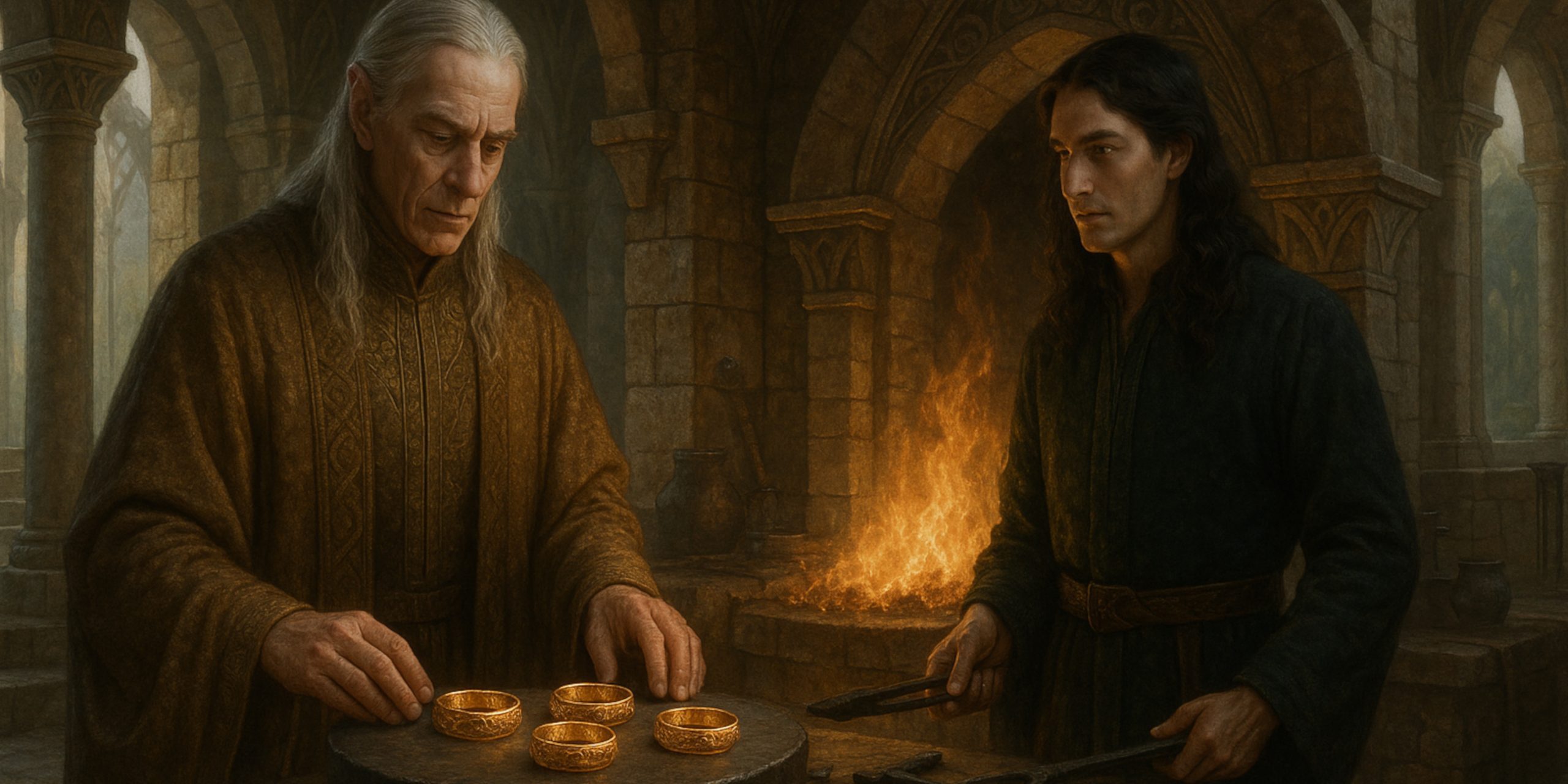 Celebrimbor and Annatar