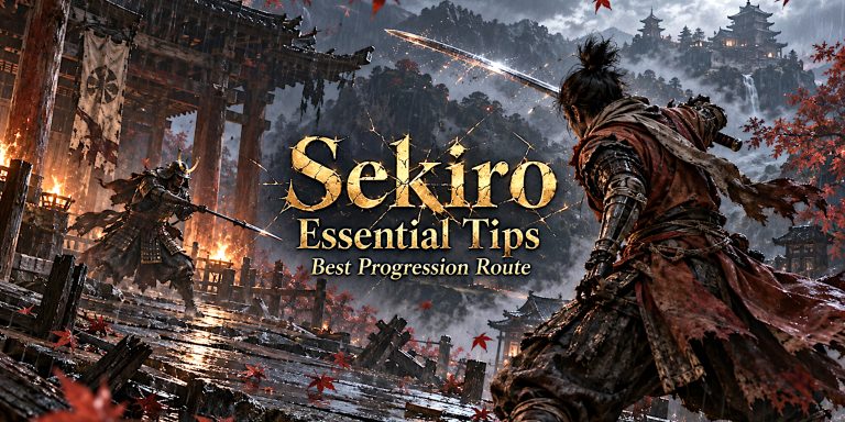 Wolf deflecting a sword attack in Sekiro Shadows Die Twice