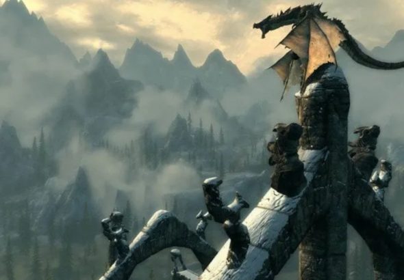 Skyrim Dragon