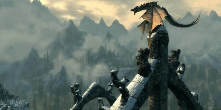 Skyrim Dragon