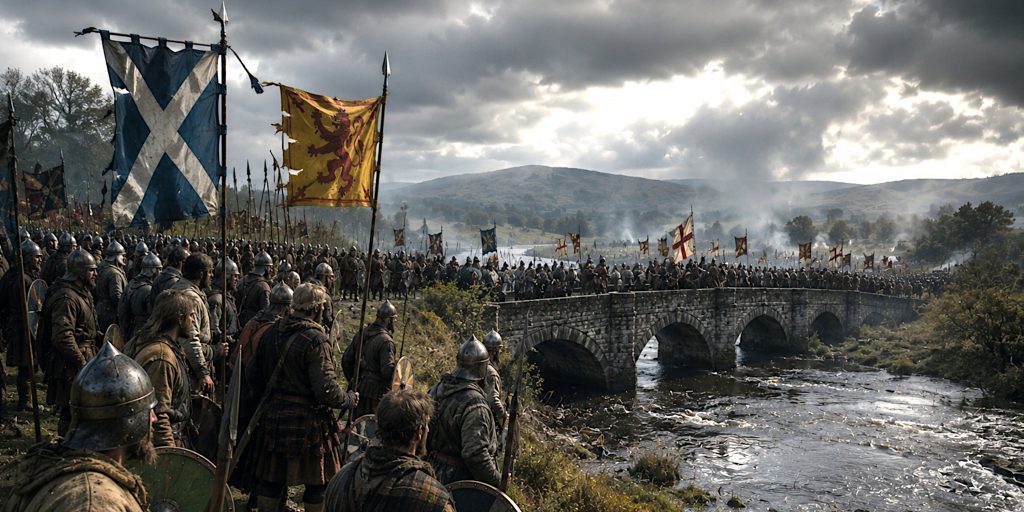 Stirling Bridge battle begins