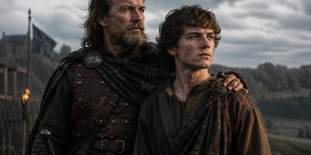 Young William Wallace and Father