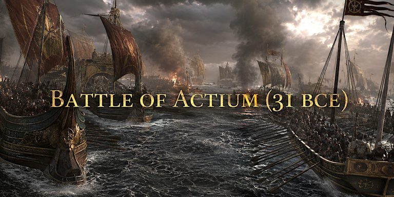 The Battle of Actium (31 BCE)