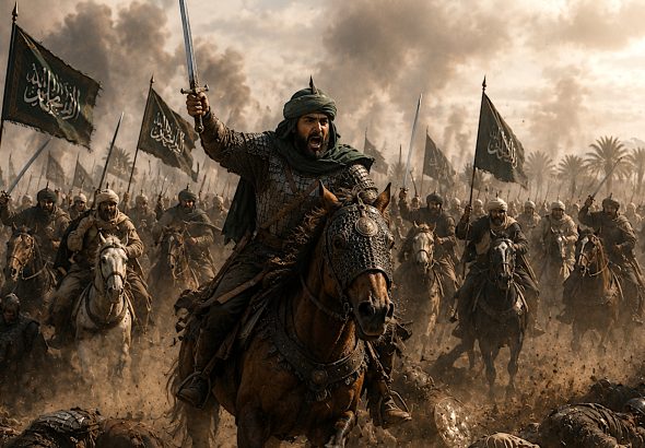 Khalid ibn al-Walid at Battle of Yamama
