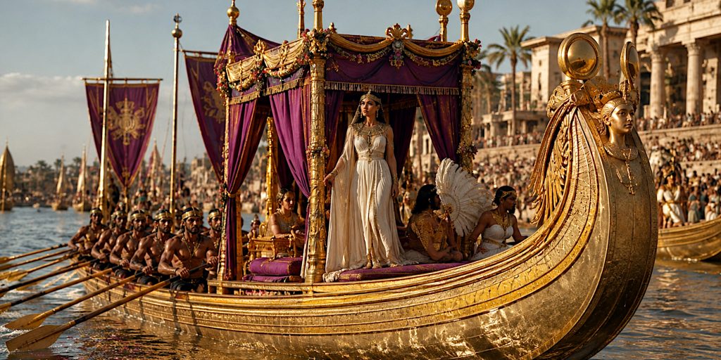 Cleopatra's Golden Barge