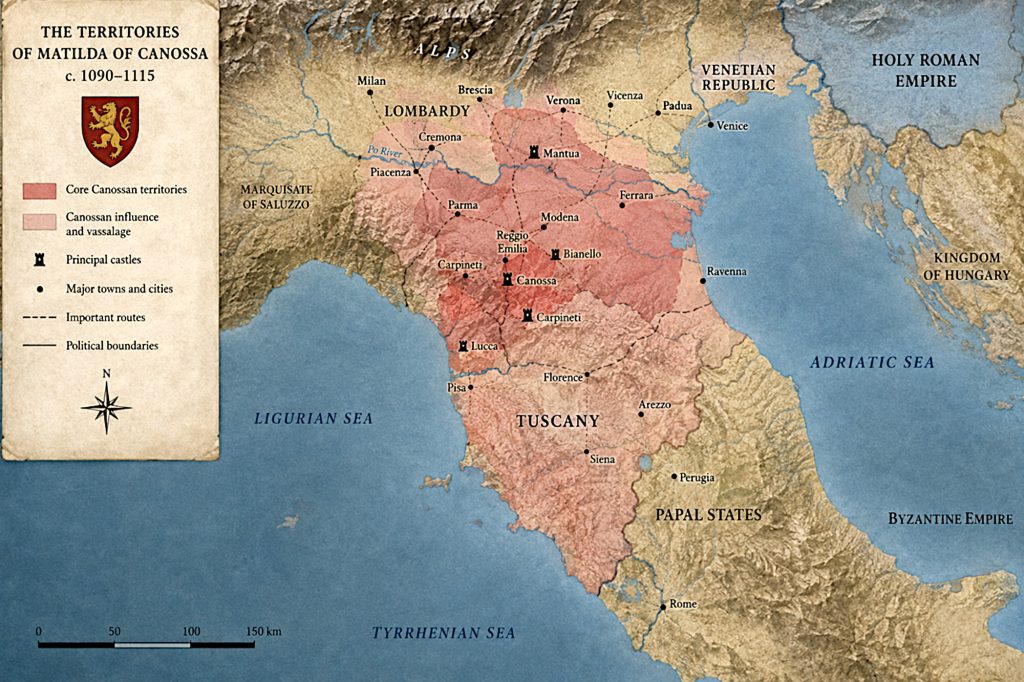 Territories of Canossa