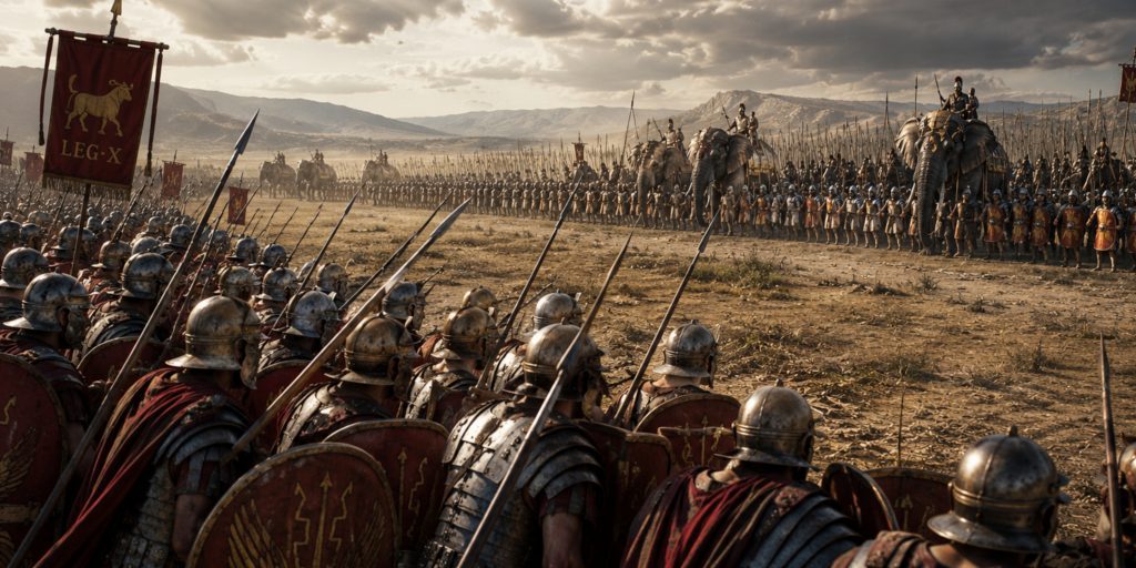 Battle of Magnesia begins