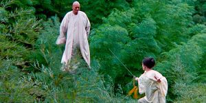 Crouching Tiger Bamboo fight scene