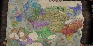 Crusader Kings 3 Map