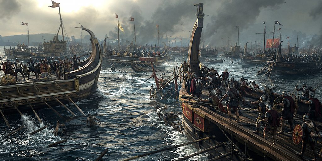 octavian fleet engage antony
