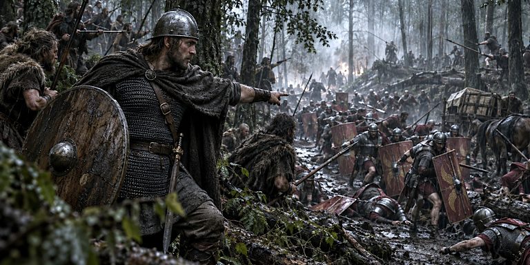 Arminius Leads the Teutoburg Ambush