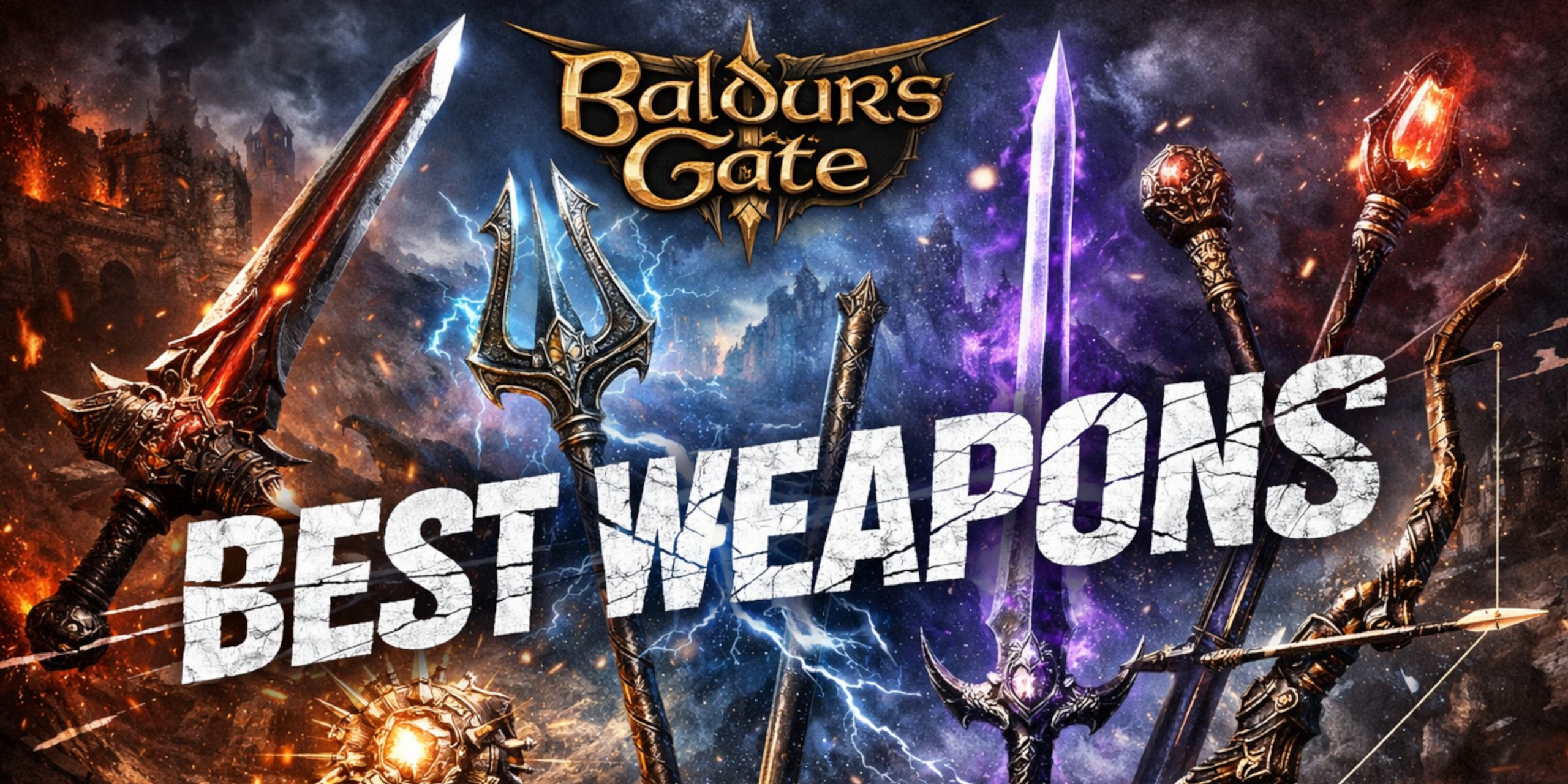 BG3 Best weapons and where to find them.