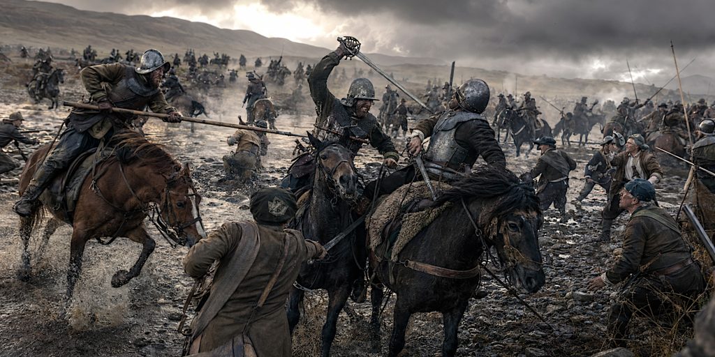 Border Reivers at Dryfe Sands