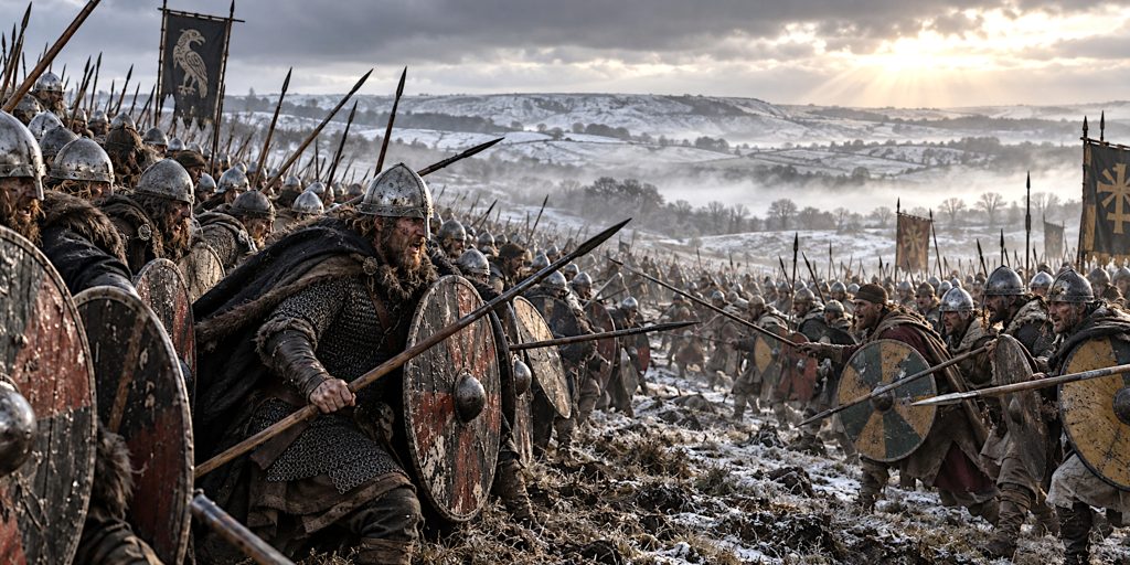 Halfdan’s Shield Line at Ashdown