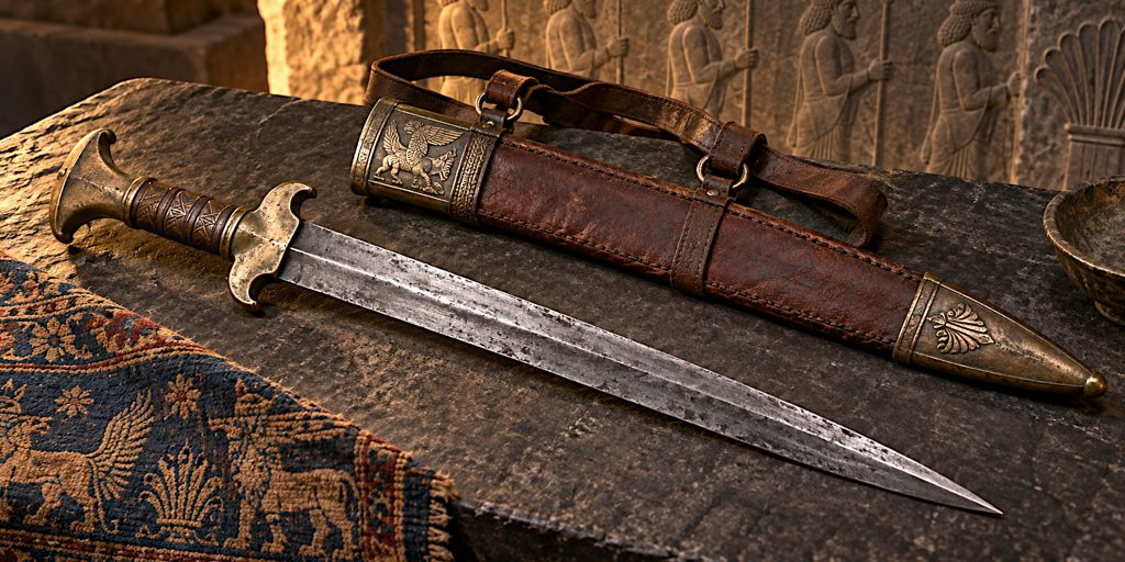 Persian Akinakes and Scabbard