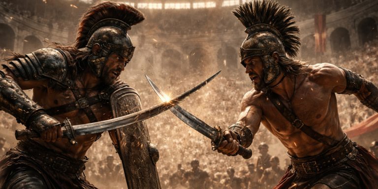 Spartacus vs Gannicus - Greatest Gladiator