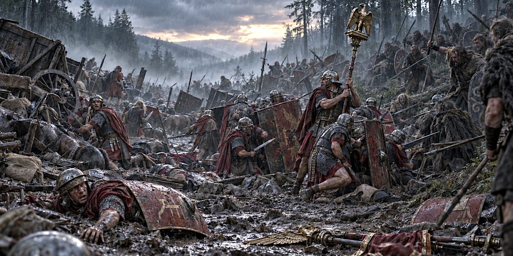 Teutoburg Rain, Mud, and Ruin