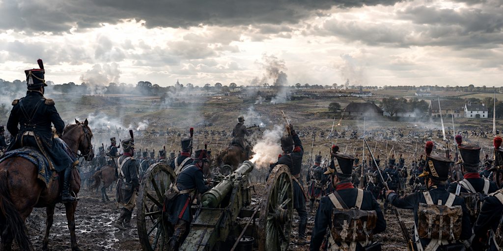 Waterloo from the French lines