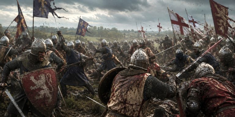 Battle of Evesham armies engaged