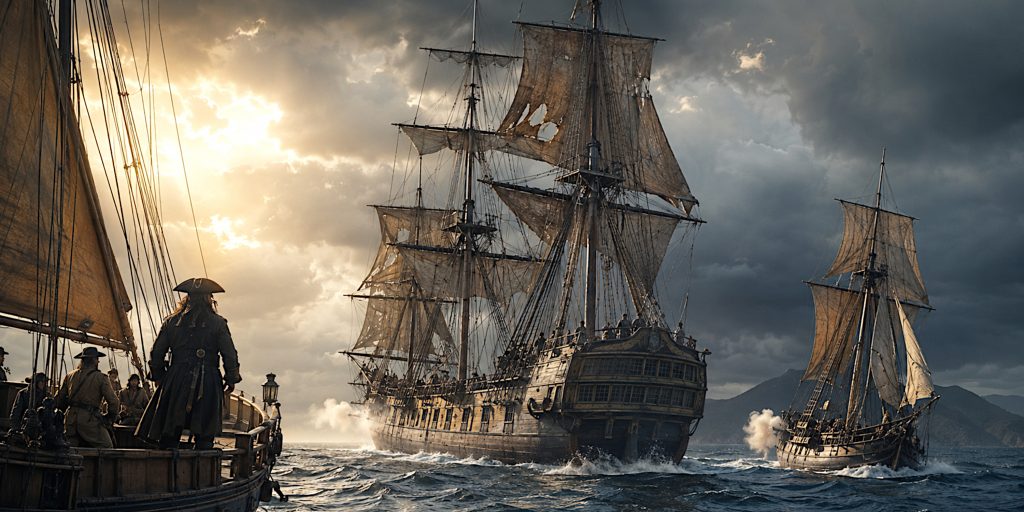 Blackbeard Captures La Concorde